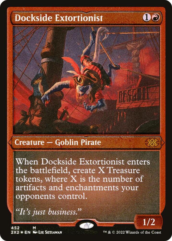Dockside Extortionist (Foil Etched) - Double Masters 2022 - Magic