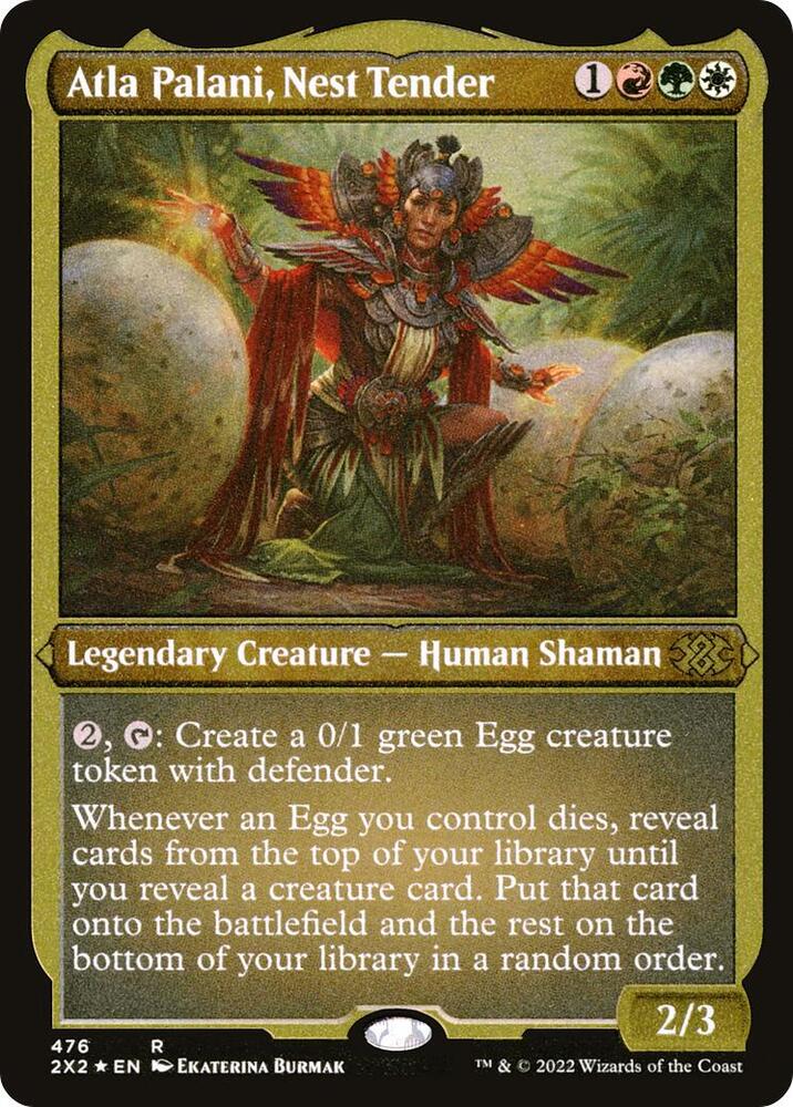 Atla Palani, Nest Tender (Foil Etched) - Double Masters 2022