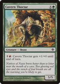 Cavern Thoctar - Shards of Alara - Magic: The Gathering card
