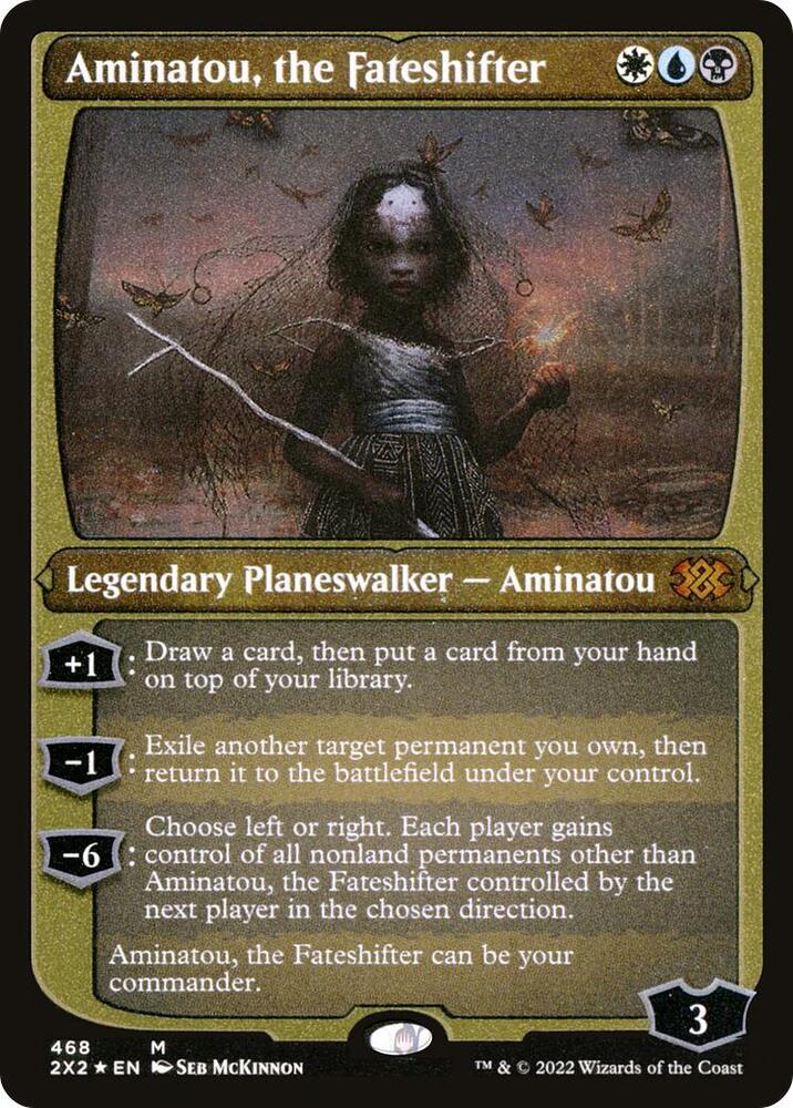 Aminatou, the Fateshifter (Foil Etched) - Double Masters 2022
