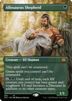 MTG|ダブルマスターズ2022|アロサウルス飼い|ボーダーレスfoil Allosaurus Shepherd | Double Masters 2022 - Japanese | Star