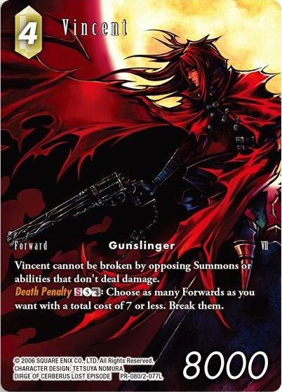 Vincent - PR-080/2-077L - FF: Promo Cards - Final Fantasy TCG