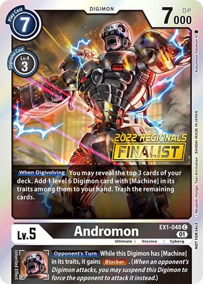 Andromon (2022 Championship Online Regional) [Online Finalist] Classic Collection card price
