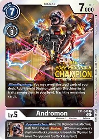 Andromon (2022 Championship Online Regional) [Online Champion]