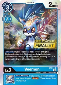 Veemon (2022 Championship Online Regional) [Online Finalist]