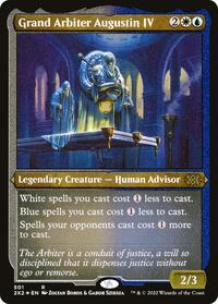 Grand Arbiter Augustin IV (Foil Etched) - Double Masters 2022 - Magic: The Gathering card