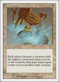 Tariff - Classic Sixth Edition - Magic: The Gathering card