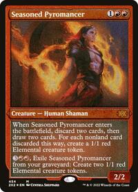 Seasoned Pyromancer (Foil Etched)