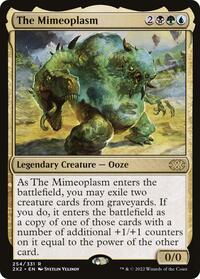 The Mimeoplasm - Double Masters 2022 - Magic: The Gathering card