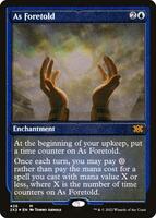 As Foretold (Foil Etched) - Double Masters 2022 - Magic: The