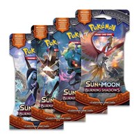 Burning Shadows Sleeved Booster Pack Art Bundle [Set of 4] from SM - Burning Shadows Pokemon card image