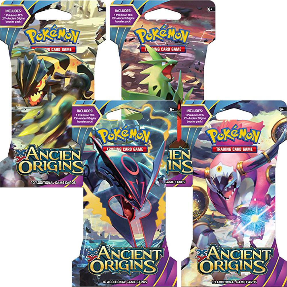 Ancient Origins Sleeved Booster Pack Art Bundle [Set of 4] - XY