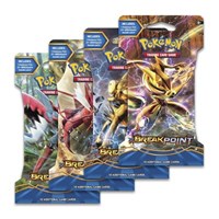 BREAKpoint Sleeved Booster Pack Art Bundle [Set of 4] from XY - BREAKpoint Pokemon card image