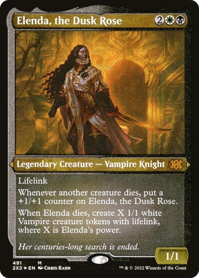 Elenda, the Dusk Rose (Foil Etched)