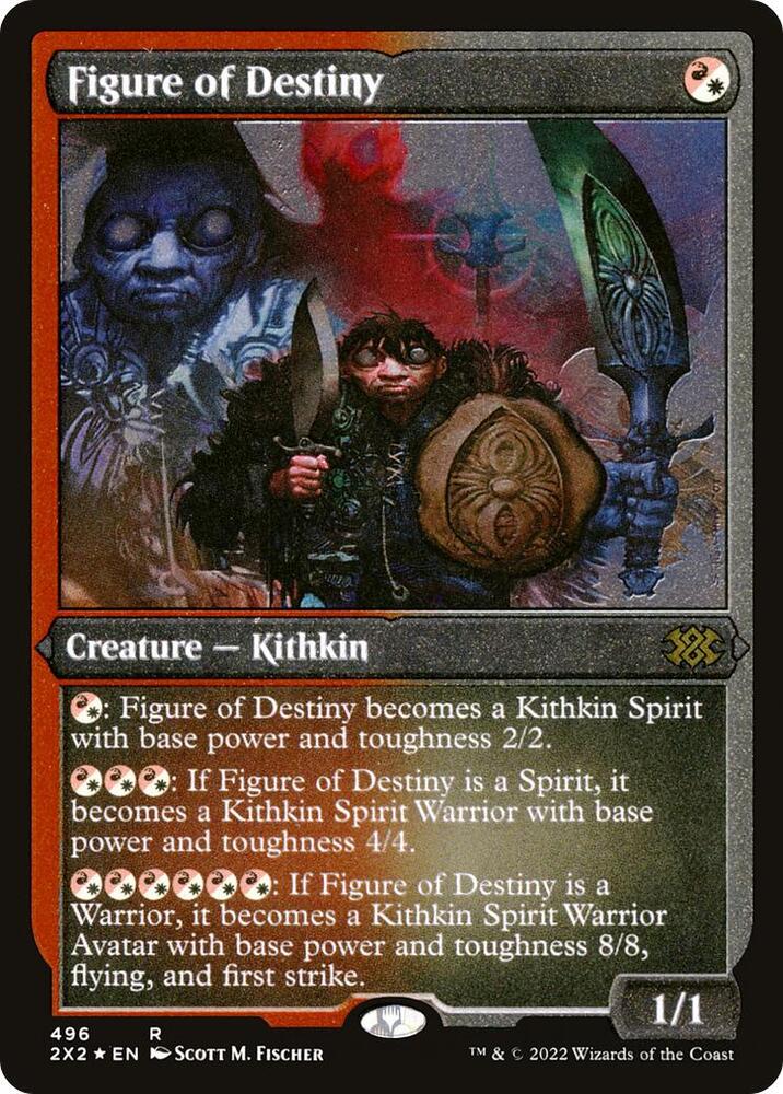 Figure of Destiny (Foil Etched) - Double Masters 2022 - Magic: The