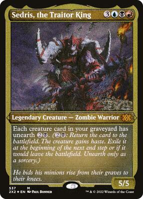 Sedris, the Traitor King