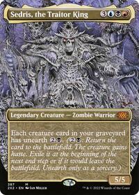Sedris, the Traitor King (Borderless)