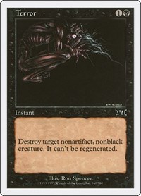 Terror - Classic Sixth Edition - Magic: The Gathering card
