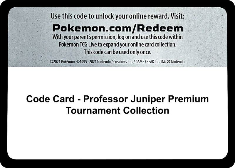 Code Card - Professor Juniper Premium Tournament Collection  from Miscellaneous Cards & Products