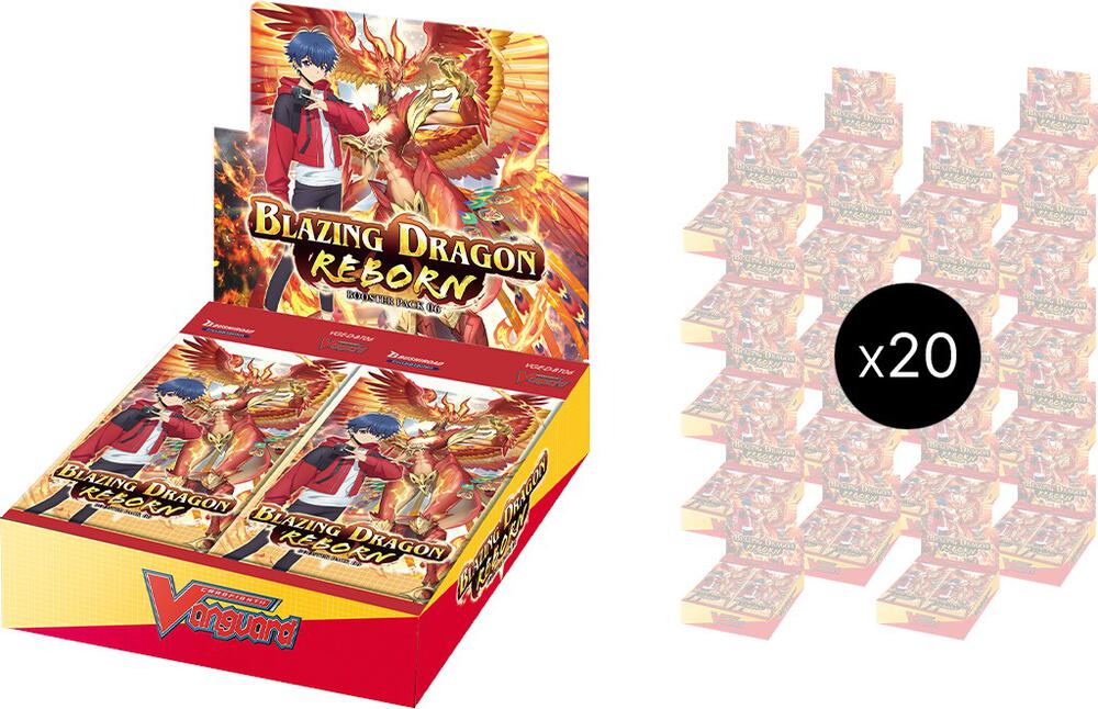 Blazing Dragon Reborn Booster Box Case