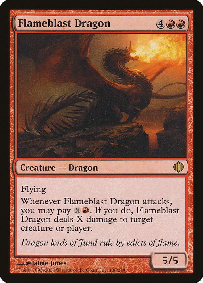 Flameblast Dragon - Shards of Alara - Magic: The Gathering