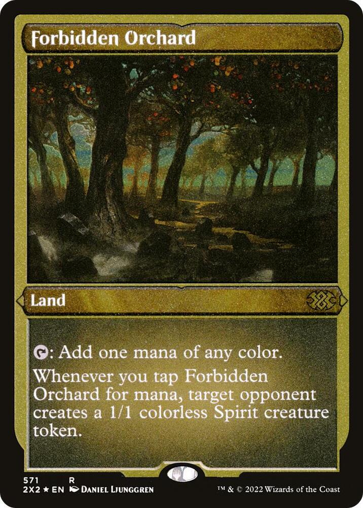 Forbidden Orchard (Foil Etched) - Double Masters 2022 - Magic: The