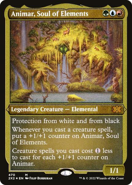 Animar, Soul of Elements (Foil Etched) - Double Masters 2022