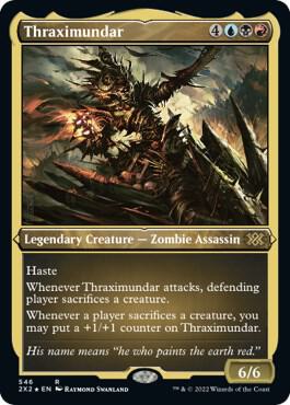 Thraximundar (Foil Etched) - Double Masters 2022 - Magic