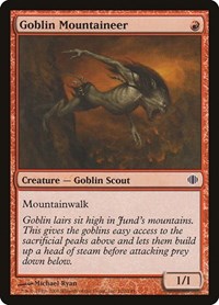 Goblin Mountaineer (Shards of Alara)