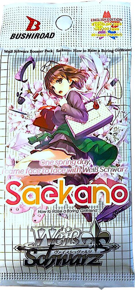 Saekano: How to Raise a Boring Girlfriend Booster Pack - Saekano: How to Raise a Boring Girlfriend - Weiss Schwarz - TCGplayer.com Saekano: How to Raise a Boring Girlfriend Booster Pack - Saekano: How to Raise a Boring Girlfriend - Weiss Schwarz - TCGplayer.com