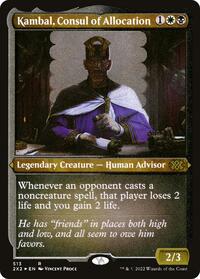 Kambal, Consul of Allocation (Foil Etched)