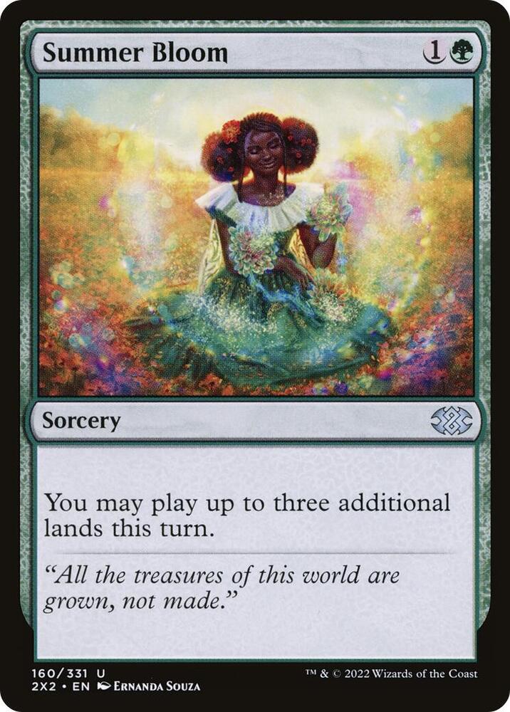 Summer Bloom - Double Masters 2022 - Magic: The Gathering