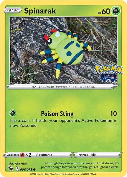 Spinarak card image