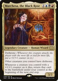 Marchesa, the Black Rose - Double Masters 2022 - Magic: The Gathering card