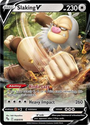 Slaking V - Pokemon GO - Pokemon - TCGplayer.com