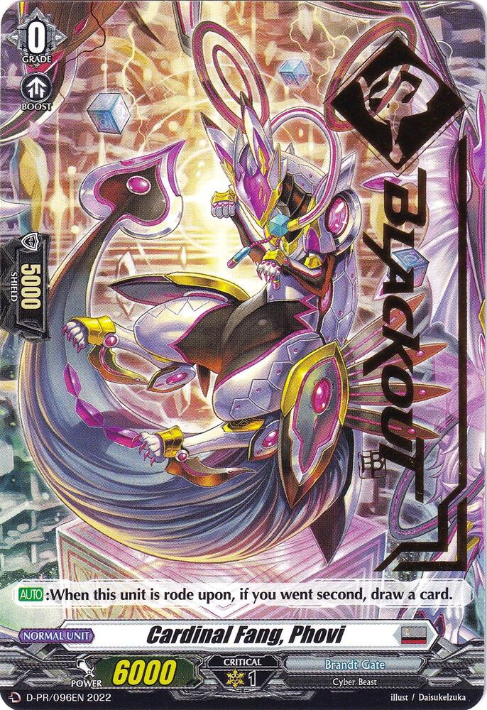 Cardinal Fang, Phovi (Hot Stamped)
