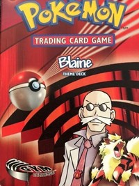 Gym Challenge Theme Deck - "Blaine" from Gym Challenge Pokemon card image