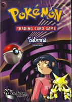 【未開封】　Sabrina Theme Deck GYM HEROES 旧裏 Gym Challenge Theme Deck - 