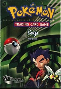 Gym Challenge Theme Deck - "Koga" from Gym Challenge Pokemon card image