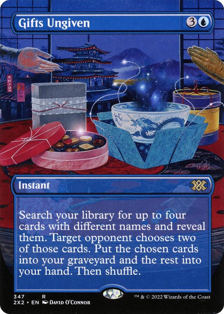 Gifts Ungiven (Borderless) - Double Masters 2022 - Magic: The