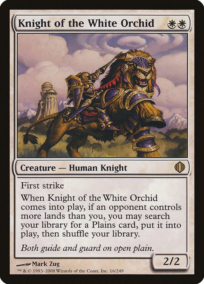 Knight of the White Orchid - Shards of Alara - Magic: The
