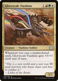 Gloryscale Viashino - Double Masters 2022 - Magic: The Gathering card