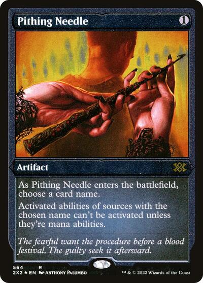 Pithing Needle (Foil Etched)