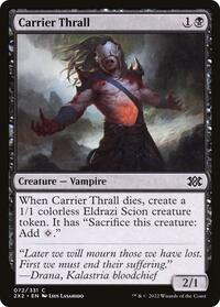 Carrier Thrall - Double Masters 2022 - Magic: The Gathering card