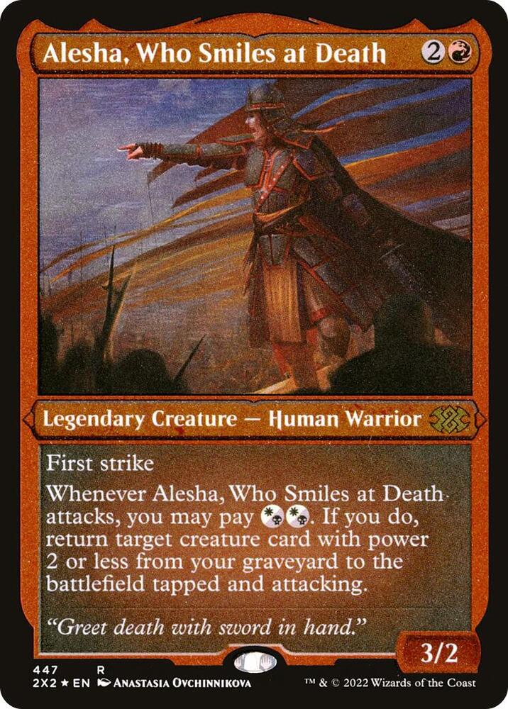 Alesha, Who Smiles at Death (Foil Etched) - Double Masters 2022 - Magic:  The Gathering - TCGplayer.com