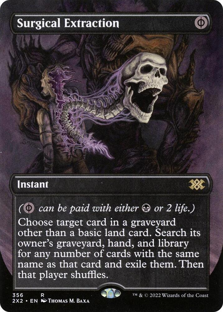 Surgical Extraction (Borderless) - Double Masters 2022 - Magic