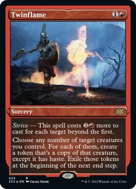Twinflame (Foil Etched) - Double Masters 2022 - Magic: The