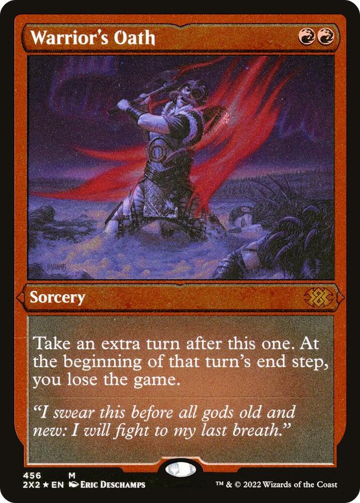 Warrior's Oath (Foil Etched) - Double Masters 2022 - Magic: The