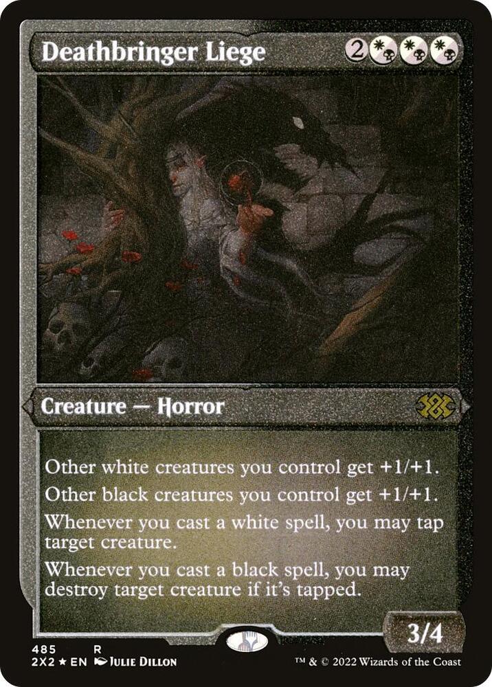 Deathbringer Liege (Foil Etched) - Double Masters 2022 - Magic: The Gathering Deathbringer Liege (Foil Etched) - Double Masters 2022 - Magic: The Gathering