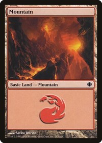 Mountain (243) - Shards of Alara - Magic: The Gathering card